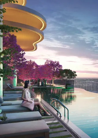 40th Floor Infinity Pool