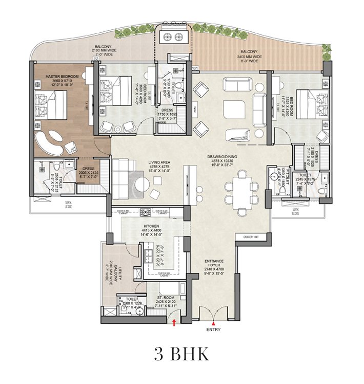 Ekanam Floor Plan