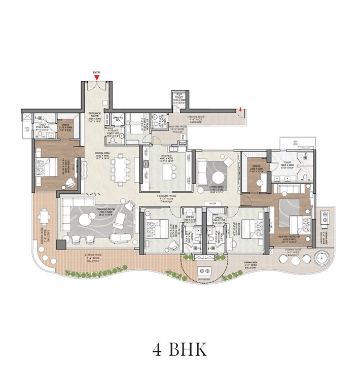 Ekanam Floor Plan